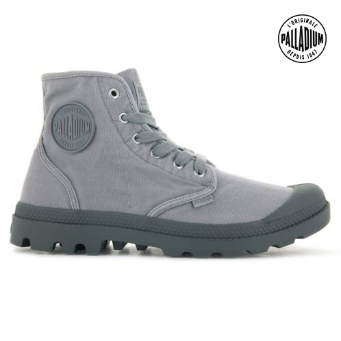 Bottes Palladium Pampa Hi Homme Grise Clair | FR WYV957F